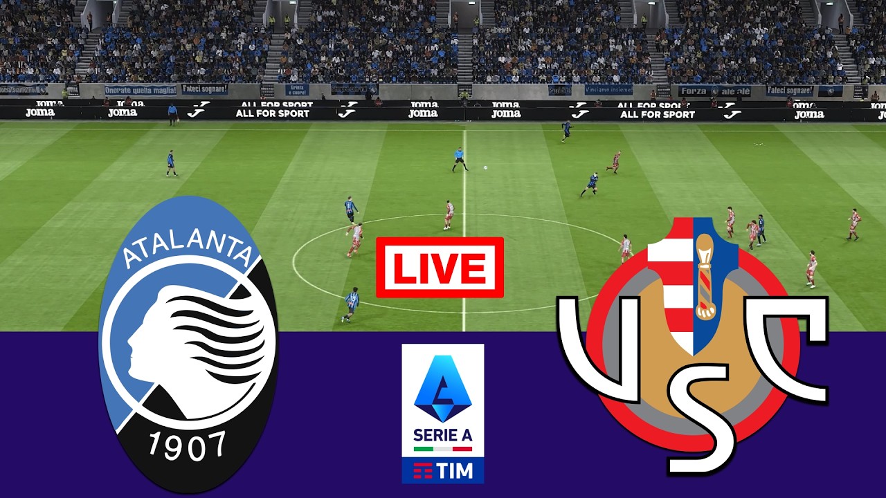 🔴 In Diretta : Atalanta vs Cremonese | Serie A 2025/26 | Streaming completo della partita