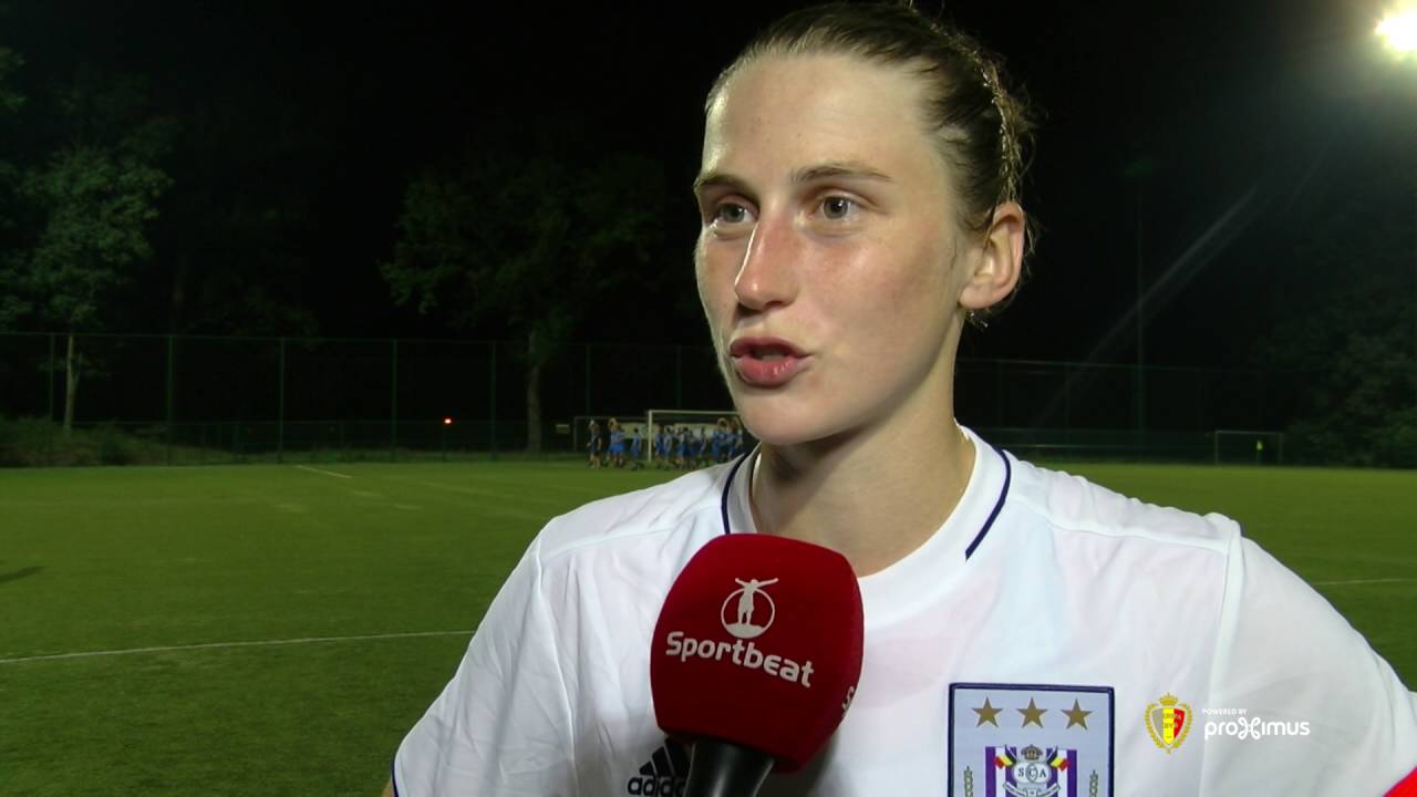 Heleen Jaques na 0 0 met RSCA op KRC Genk Ladies