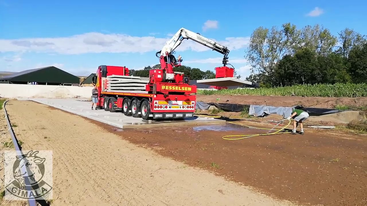 Bosch Beton Sleufsilo plaatsen