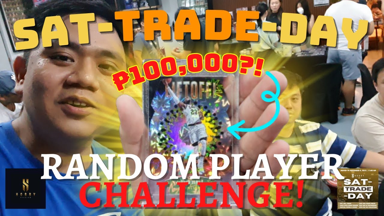 SAT-TRADE-DAY on HOBBY STADIUM! | Tito Jeffry