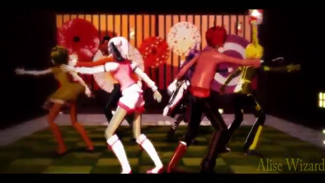 [MMD] [FNAF] Rather Be [Mangle,Chica,Freddy and others]