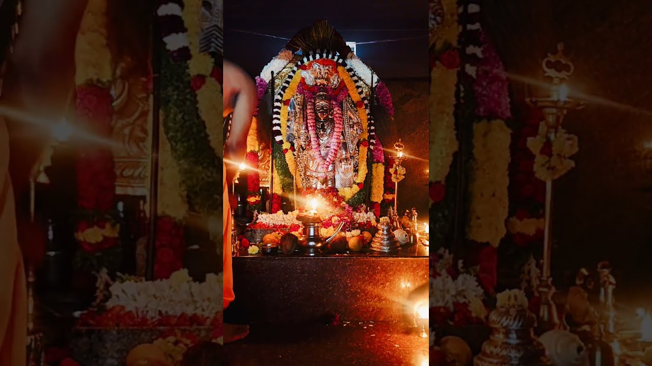 ಶ್ರೀ ವೀರಭದ್ರೇಶ್ವರ ಸ್ವಾಮಿಗೆ ಸಮರ್ಪಿಸಲಾದ ಭವ್ಯ 