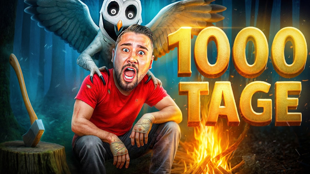 1.000 TAGE in 99 N&Auml;CHTE IM WALD 🔦