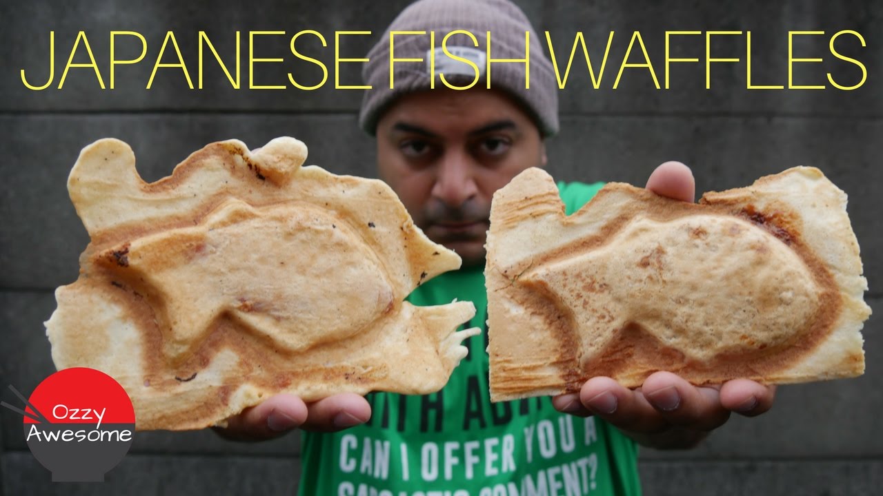 Tokyo's Best Japanese FISH WAFFLES! Nakano Japan!
