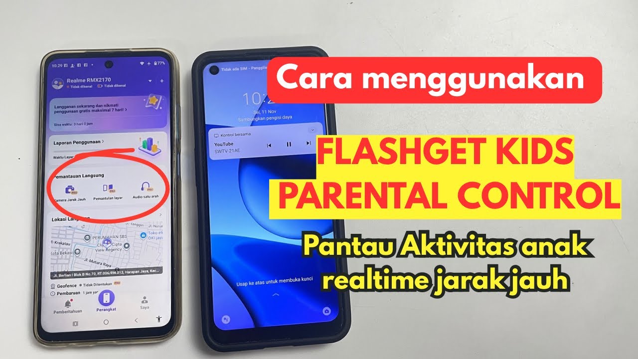 Cara Menggunakan FlashGet Kids di HP Android 2025| Pantau Aktivitas Anak dengan Mudah!