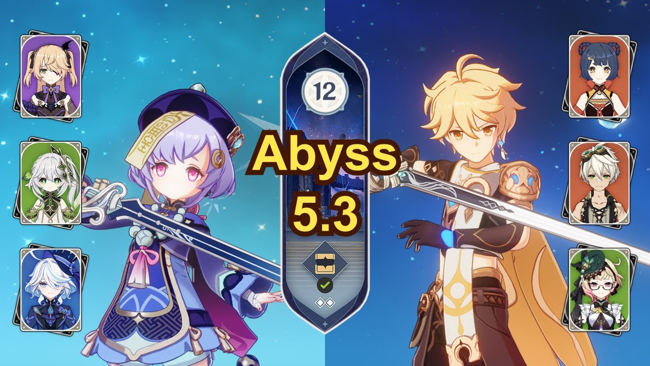Clam Qiqi | Hydro Traveler | Spiral Abyss 5.3 | Genshin Impact