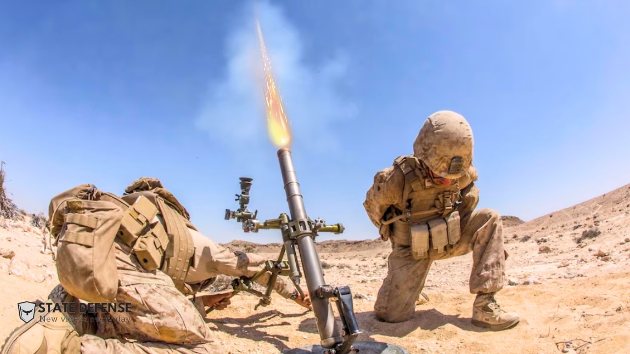 The INSANE Power of the M224 60mm Mortar Revealed