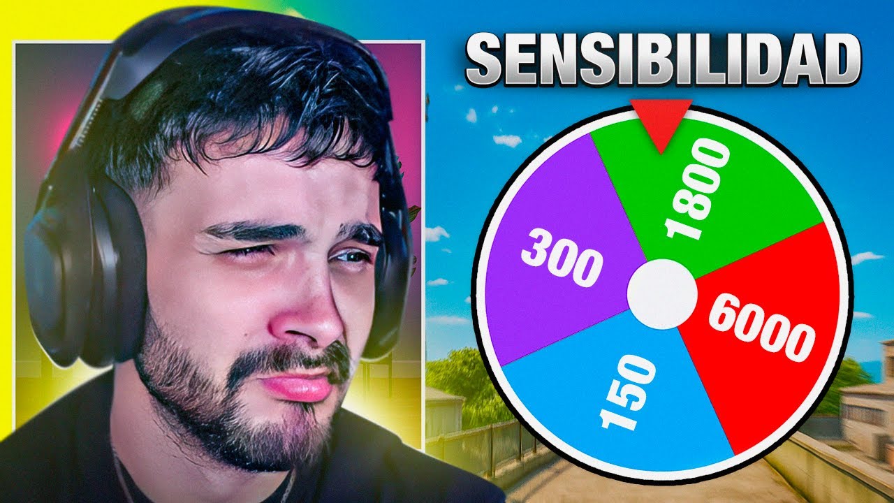 RULETA DE SENSIBILIDADES 💀... EL PEOR RETO DE MI VIDA 😭