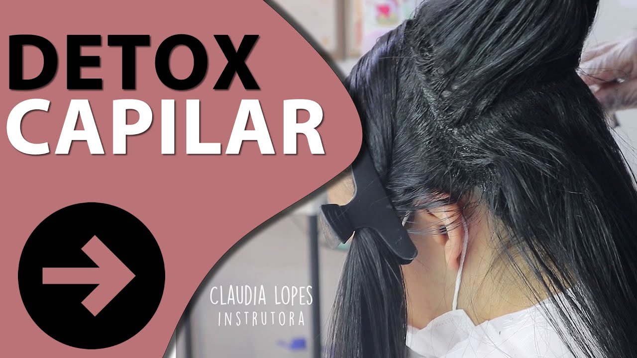 Como Fazer Detox Capilar Passo a Passo (com argila preta e soro fisiológico )