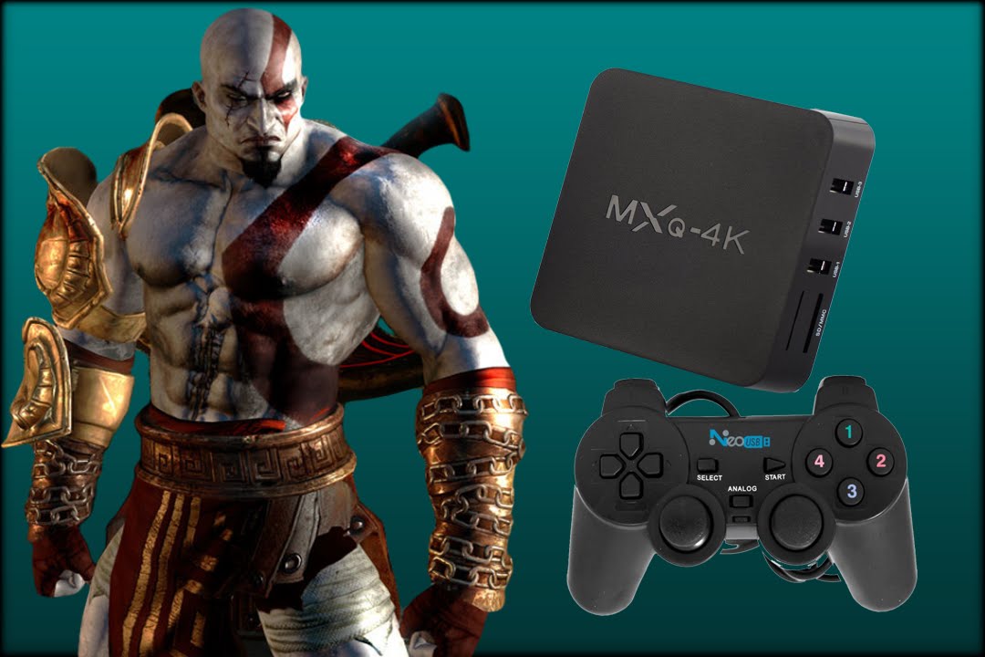 MXQ 4K - Testando Controle Joypad Usb e Jogando