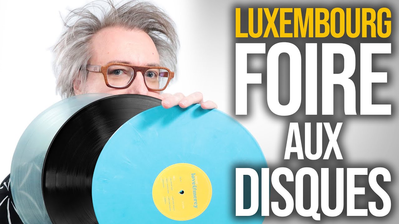 🇱🇺 10 VINYLES au LUXEMBOURG 🎵 Foire aux Disques Les Rotondes