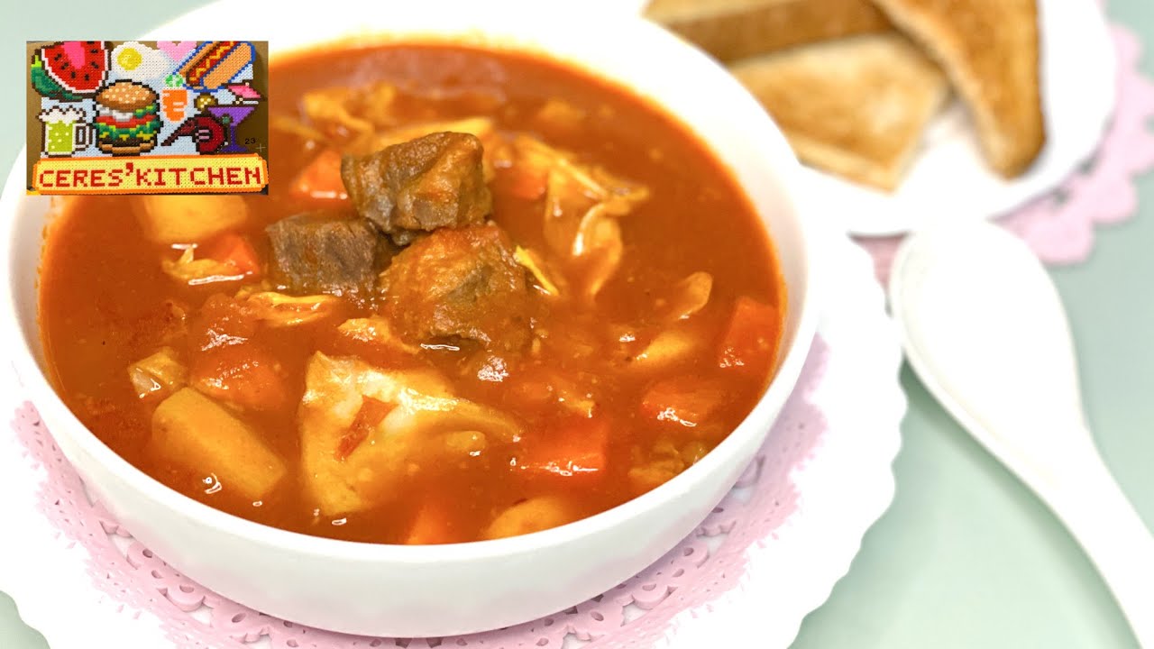 Hong Kong Style Borscht Soup - Luo Song Tong ( My Way ) | Ceres' Kitchen