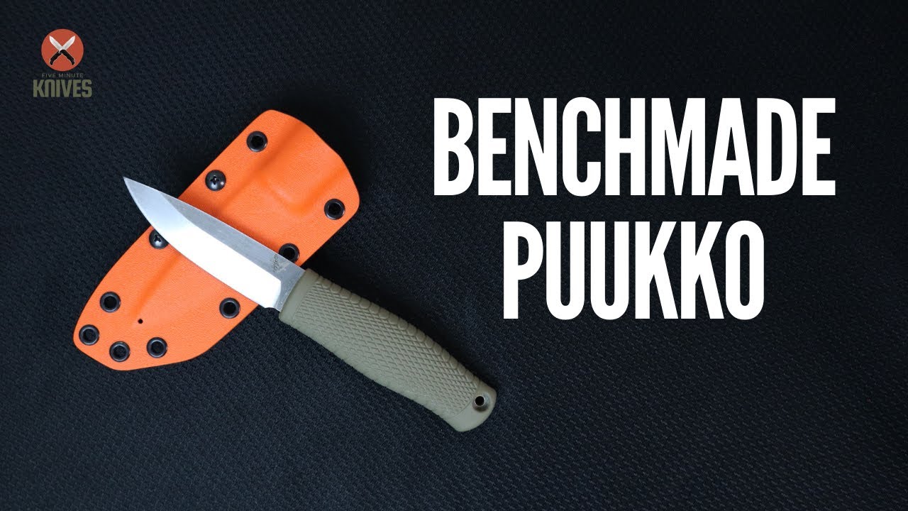 Benchmade Puukko - First Impressions and Custom Sheath