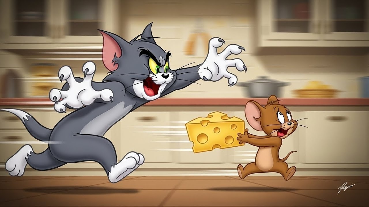Tom and Jerry - Kitchen Chaos | Classic Cartoon Animation | Funny Cat and Mouse Chase 2024