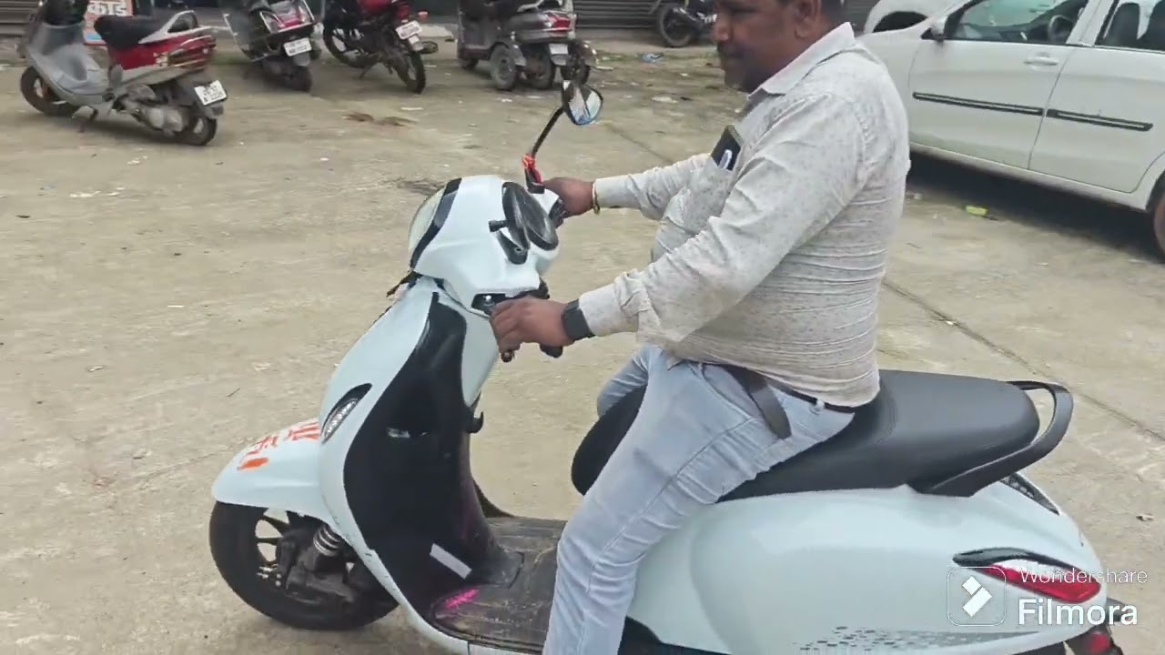 BAJAJ CHETAK EV TEST DRIVE , DELIVERY IN JANJGIR CG