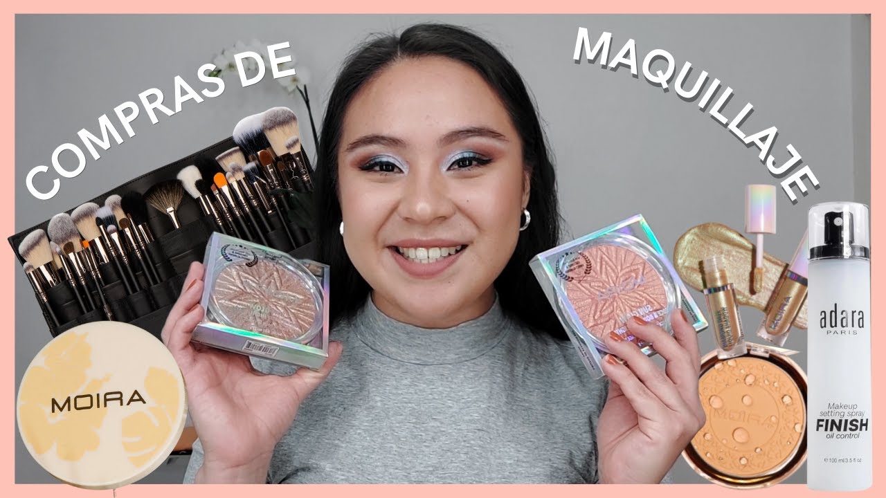 COMPRAS DE MAQUILLAJE CENTRO DE CDMX | ADARA PARIS, MOIRA, MARIFER COSMETICS, AMOR US