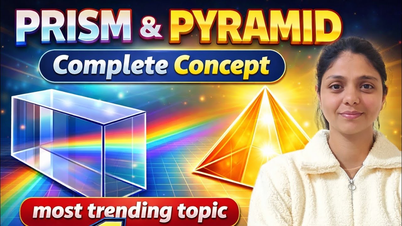 PRISM & PYRAMID- Most Important topic for SSC EXAMS CGL/MTS/CHSL/CPO #sscexams #aspirants #maths