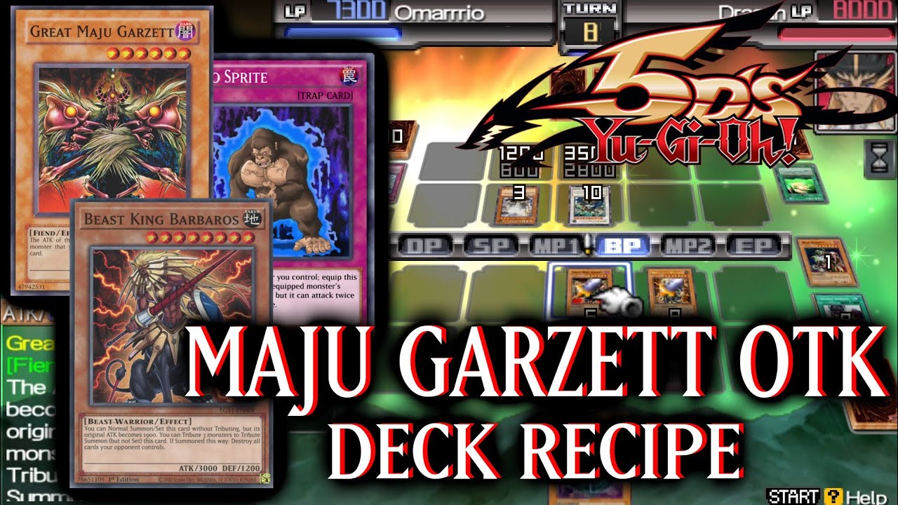 Maju Garzett OTK Deck - Yu-Gi-Oh 5D's Tag Force 6 #51
