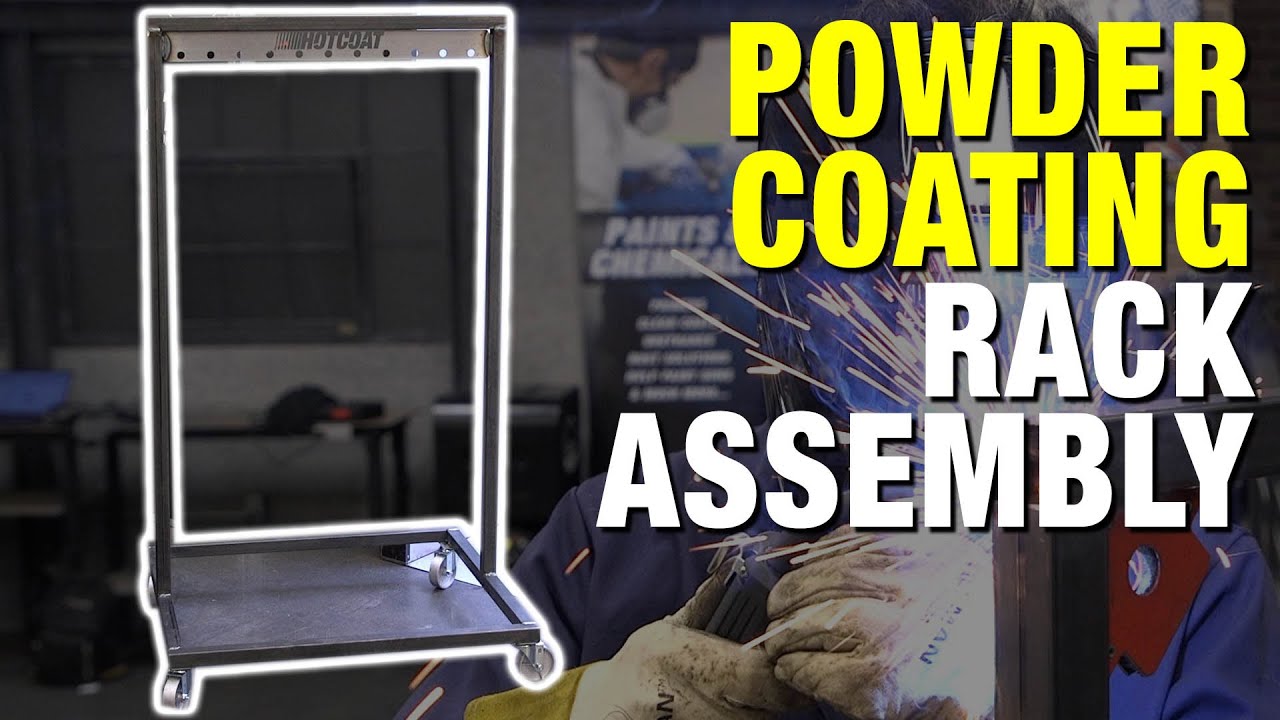 How to Assemble the HotCoat Powder Coating and Paint Rack - Eastwood