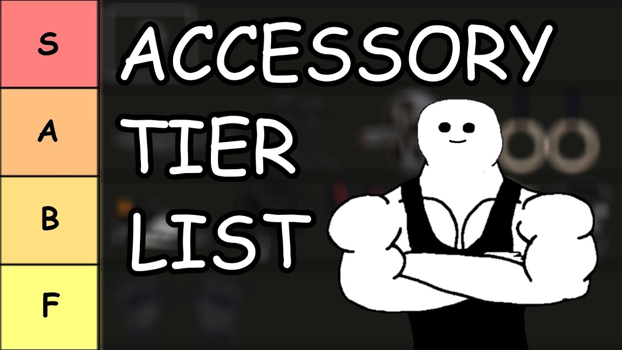 Gym Accessory Tier List (Simplified)