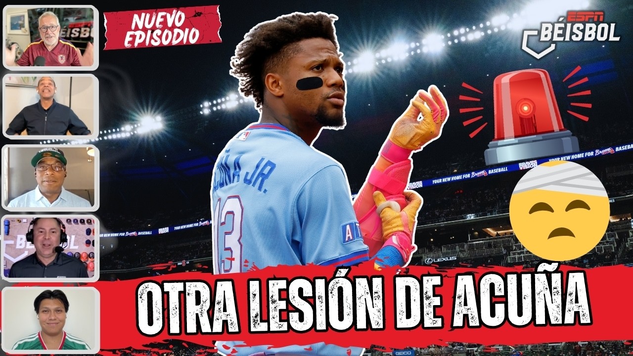 RONALD ACU&Ntilde;A JR. SE VOLVI&Oacute; A LESIONAR en la pierna &iquest;QU&Eacute; PASA CON EL VENEZOLANO? | ESPN Beisbol