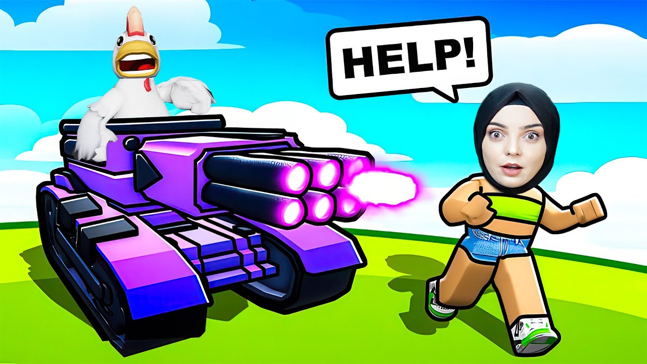 YOK ARTIK! GIT GIT OYUNDAKİ EN BÜYÜK TANKI ALDI !! 😱 Roblox