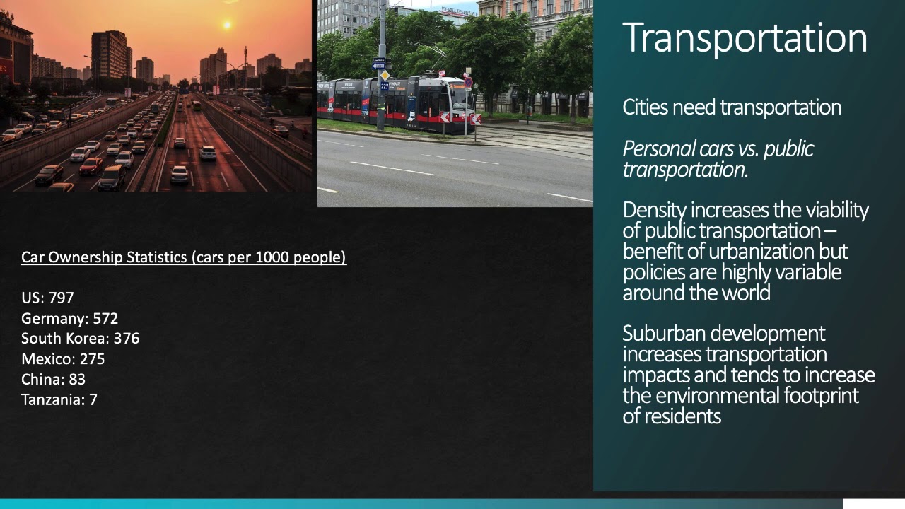 The opportunities and challenges of urbanization