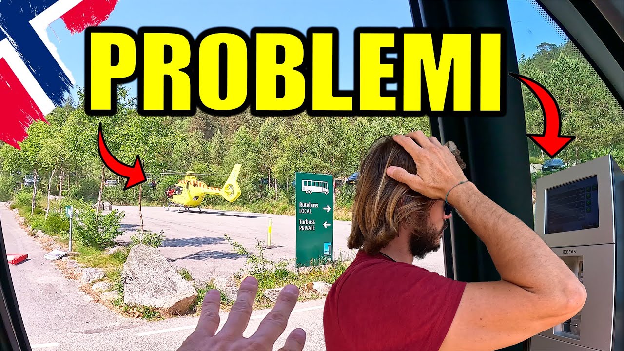 PROBLEMI! 😱 QUESTO NON ci VOLEVA PROPRIO! 😵 Che fregatura... 🚐 NORVEGIA in CAMPER