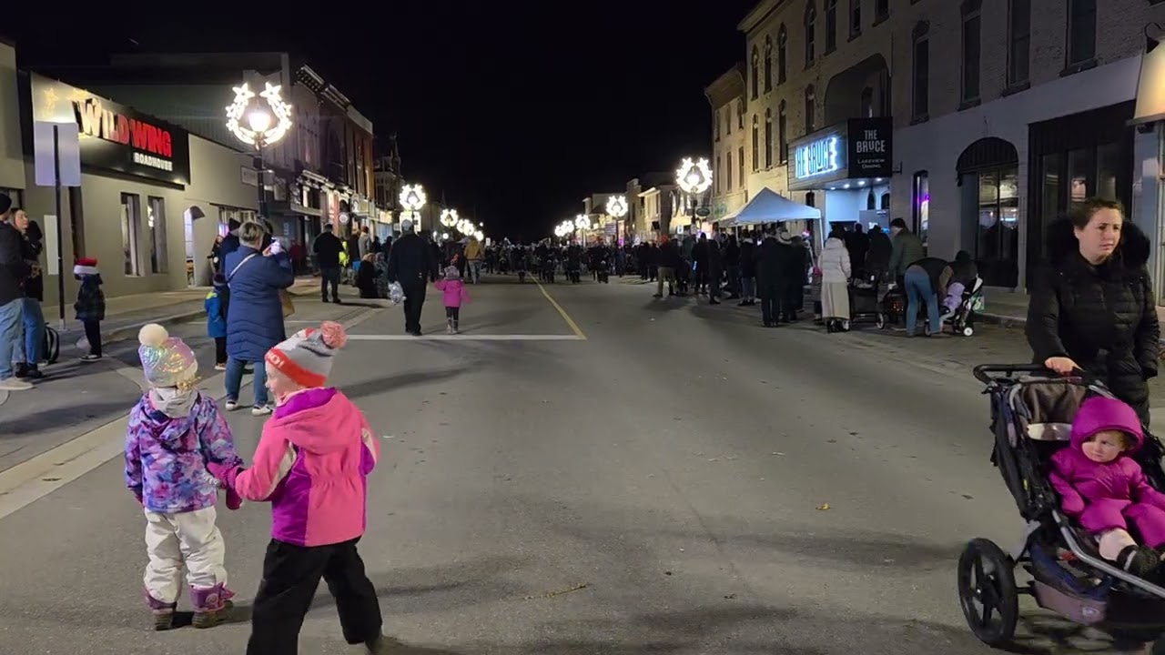 Kinc Record, Kincardine Scottish Pipe Band at Hometown Christmas, Nov  21, 2025