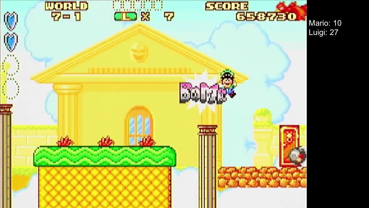Super Mario Advance (GBA) All The Deaths 3