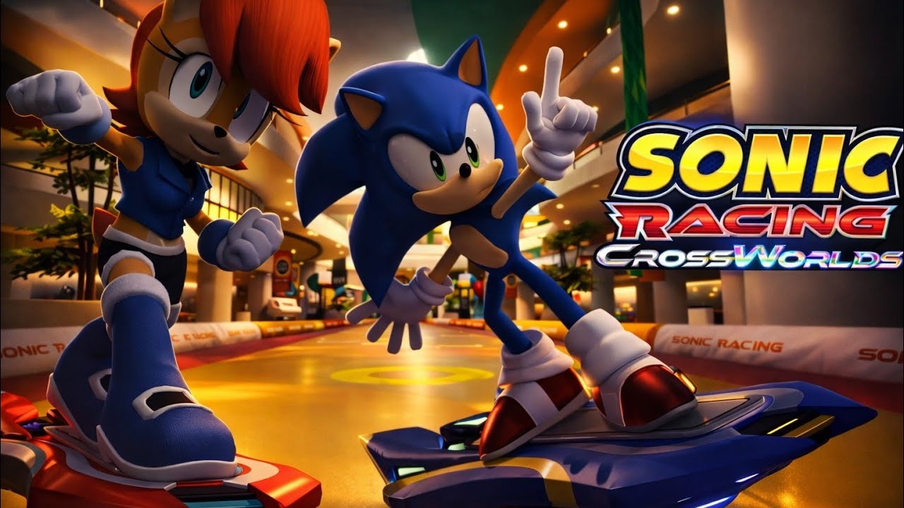 SONIC AND SALLY PLAYS SONIC RACING CROSSWORLDS 