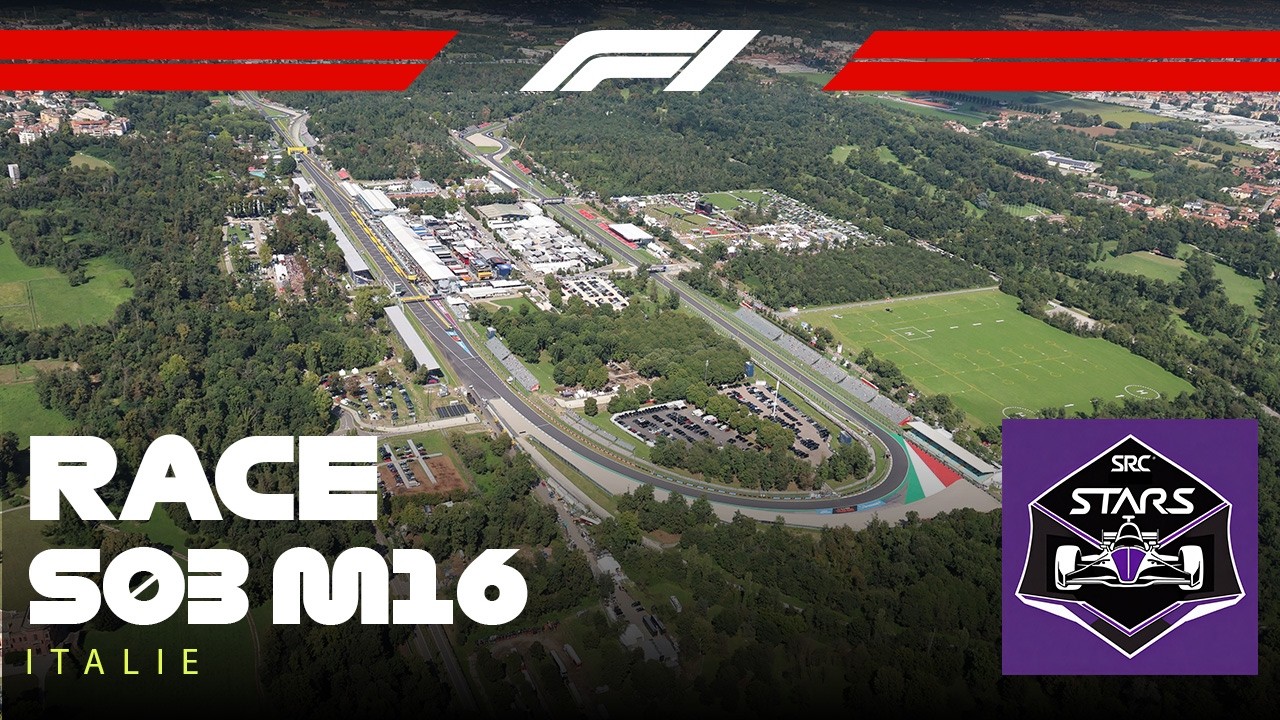 SRC S03 M16 🏎️💥 | Monza : zéro assist, max vitesse 😬