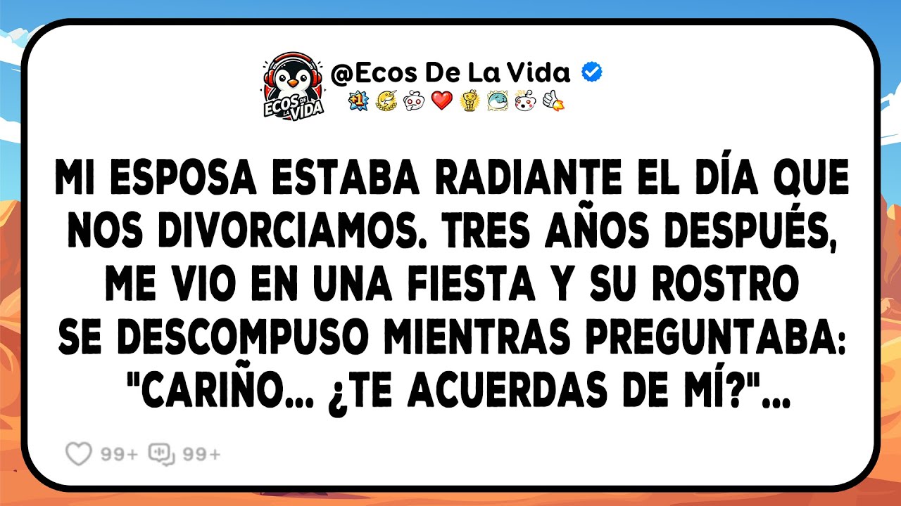 Ella Estaba Radiante El Día Que Nos Divorciamos. Tres Años Después, Me Vio En Una Fiesta Y…