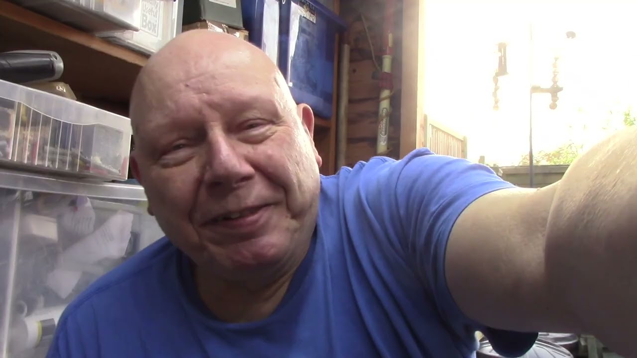 Yeah! We're back in the old man shed again.