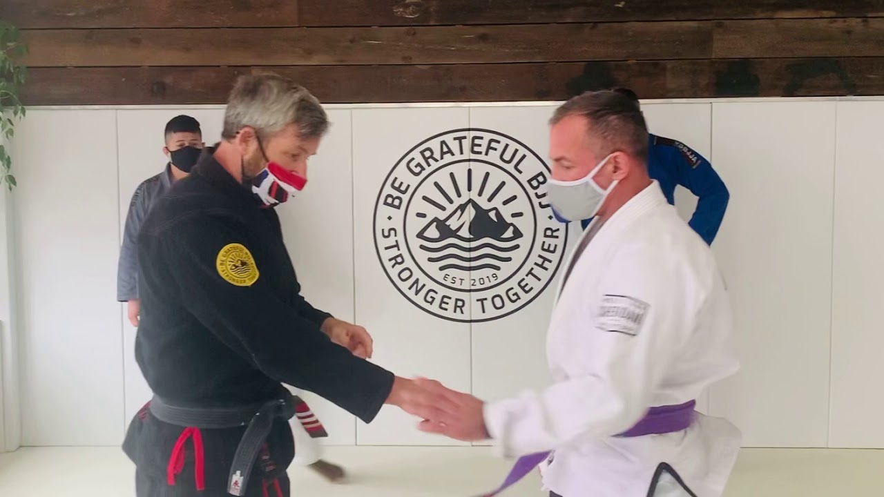 Grip fighting two ways to get out of a sleeve grip - circle and alligator hand