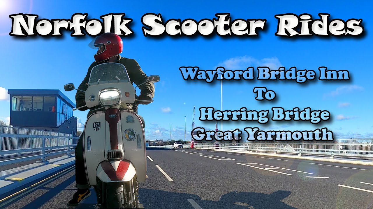 Norfolk Scooter Rides - Ska Special -  Royal Alloy GP300 #music #rider #automobile