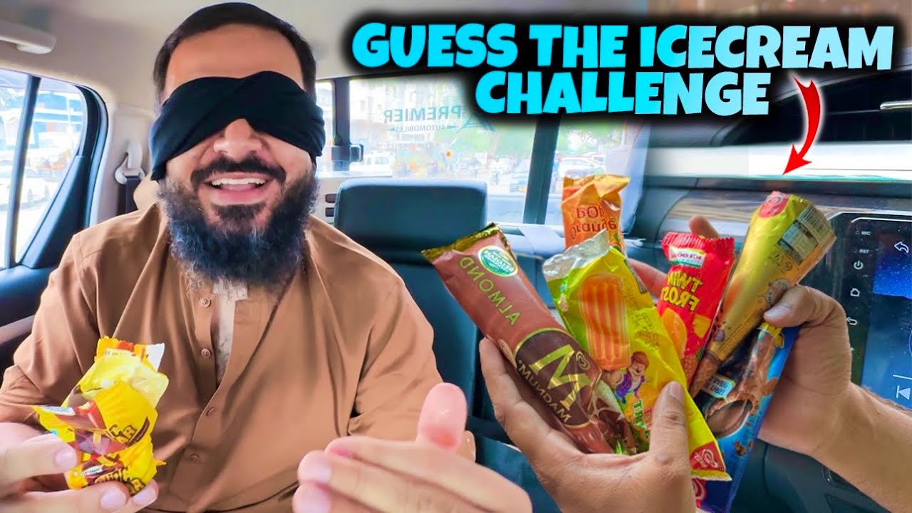 Guess the correct ice cream challenge 🍦😂 and win cash 💰💸
