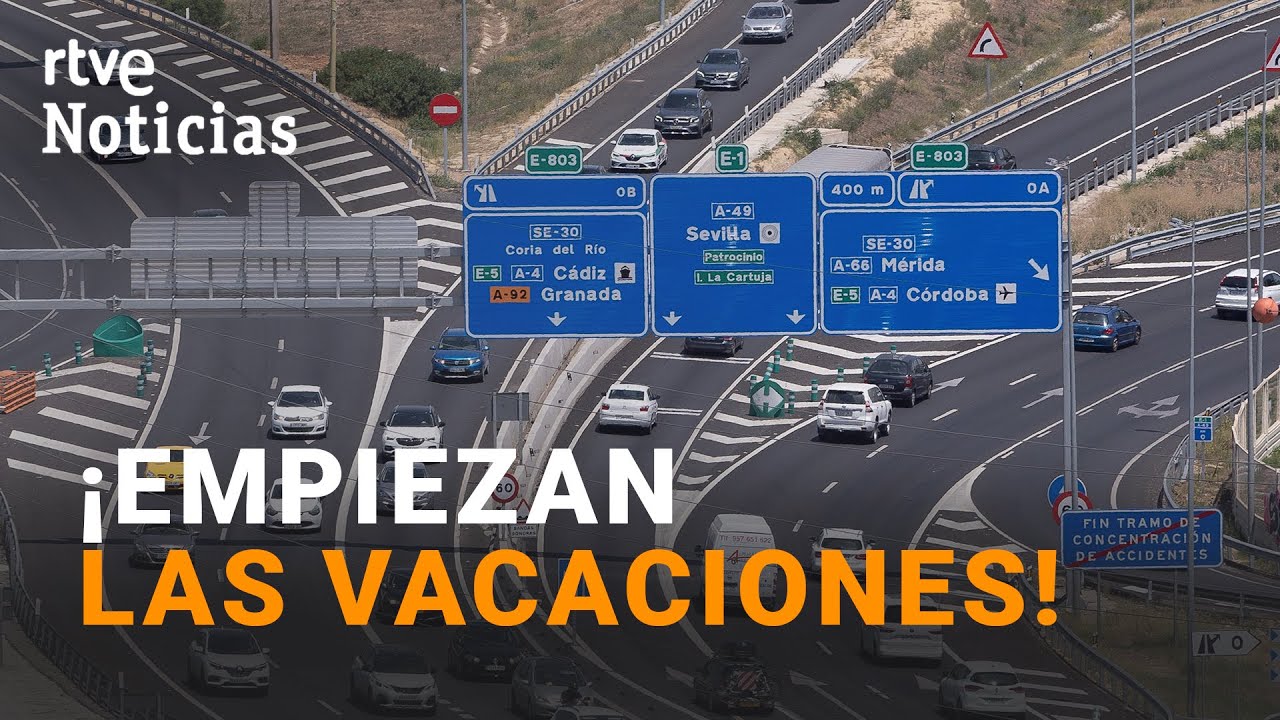 OPERACIÓN SALIDA: La DGT espera para este VERANO 95 millones de DESPLAZAMIENTOS | RTVE Noticas