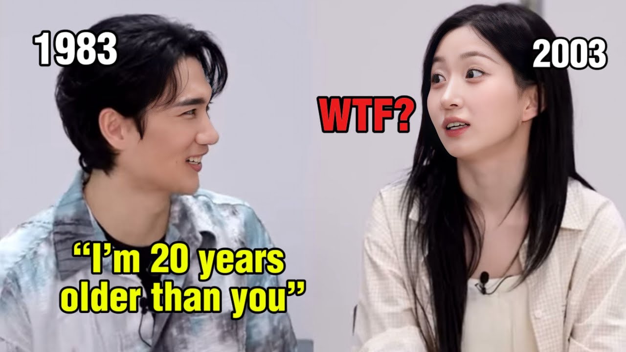 NMIXX HAEWON correcting her manners after finding out TAEGOO is 20 years older than her