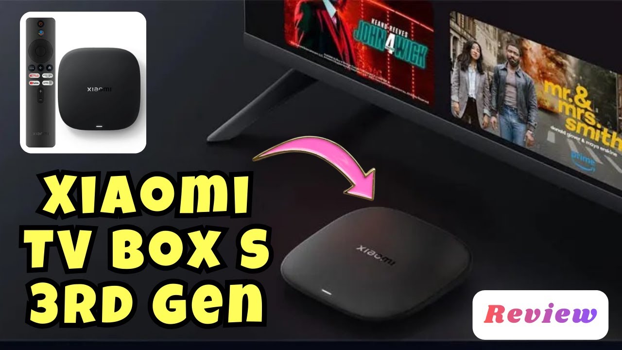 Xiaomi TV Box S 3-го поколения | Мощный смарт-ТВ-бокс на Android с поддержкой 4K и Dolby Atmos
