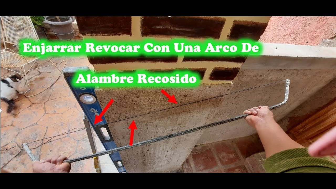 Como ENJARRAR REVOCAR Una Pared TECNICA DIFERENTE