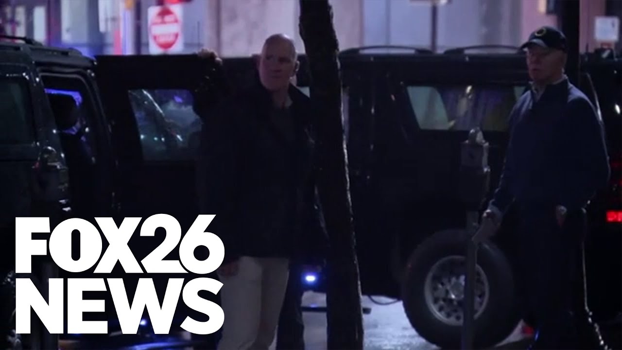 Car crashes into parked SUV guarding Biden motorcade in Delaware; President is unharmed