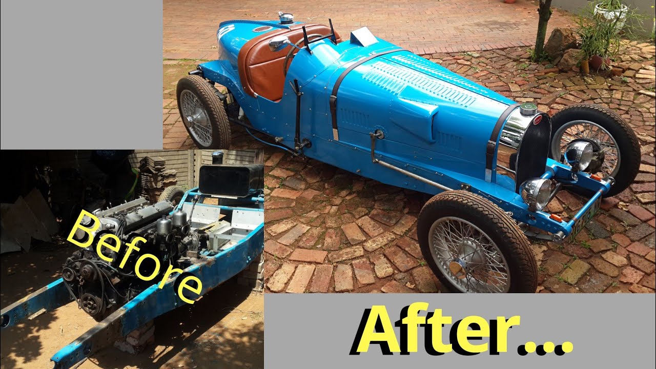 How I built a 1933 Bugatti Type 59 Grand Prix car
