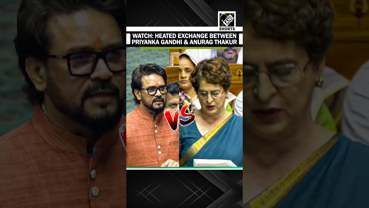Viral: Priyanka Gandhi & Anurag Thakur&rsquo;s verbal spat during Anti-Paper Leak Bill Debate in Lok Sabha