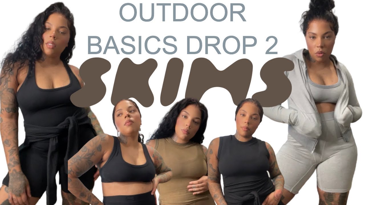 $1200 SKIMS OUTDOOR BASICS 2 TRY ON & REVIEW