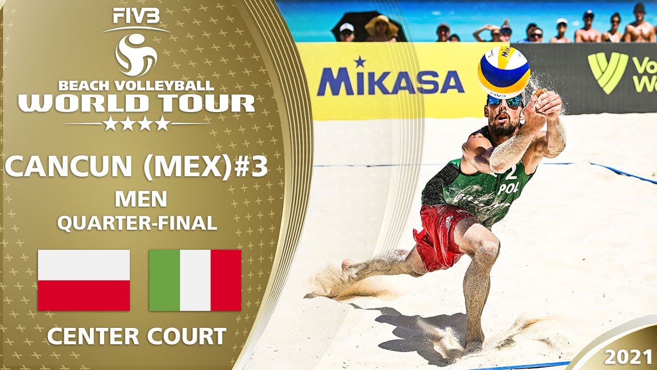 Kantor/Losiak vs. Carambula/Rossi - Men's QF | Full Match | 4* Cancun 2021 #3