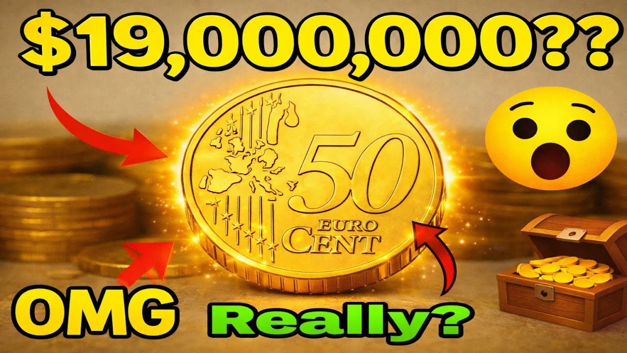 This 50 Euro Cent Coin Can Be Worth $11 MILLION! Check Yours NOW