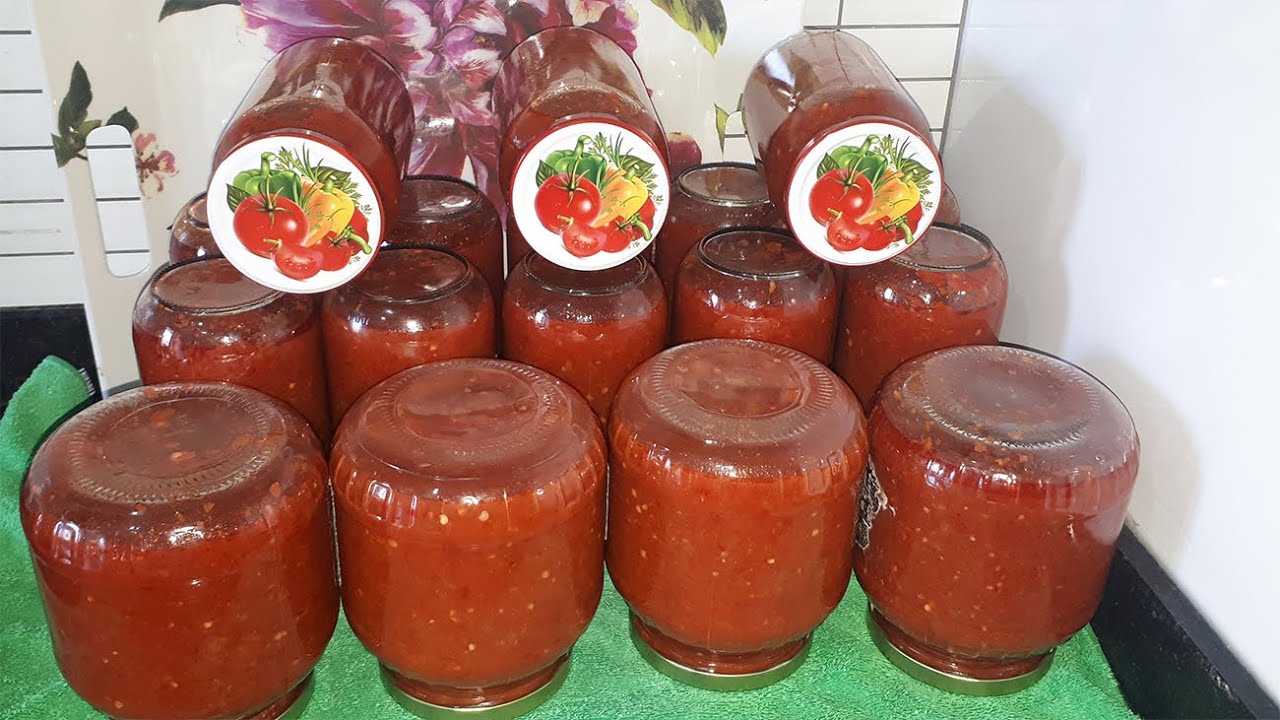 Domates Konservesi Nasıl Yapılır? طرز تهیه و نگهداری بادینجان رومی همراه با مرچ برای فصل زمستان 🇦🇫🇹🇷