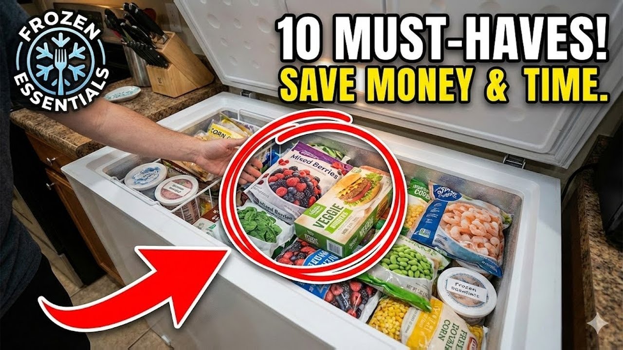 10 Frozen Foods You Should ALWAYS Have In Your Freezer
