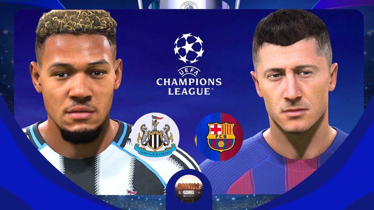 Newcastle x Barcelona – UEFA Champions League – Yamal Decide? | PS5™ 4K